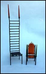 Ladderback Chair & Frame Chair